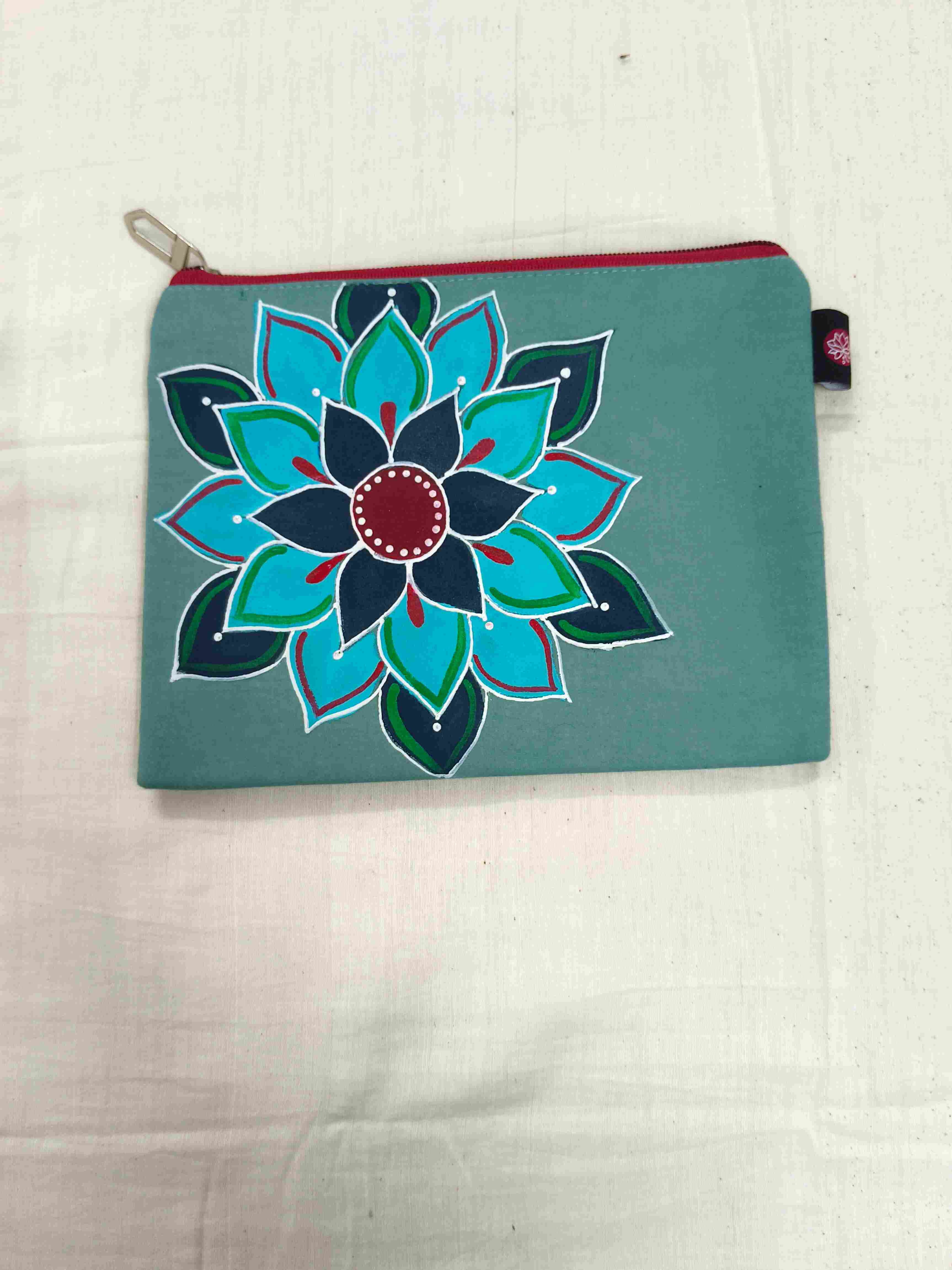 Handpainted Pouch